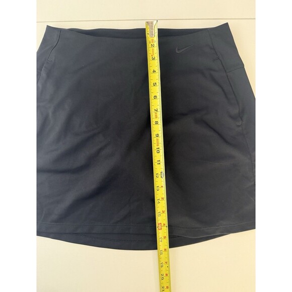 Nike Dri Fit 17" Golf Skirt skort Women Gridiron Medium standard fit black - Picture 8 of 15